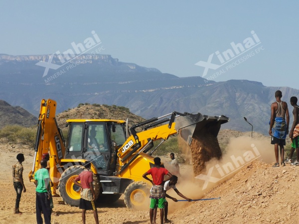 砂金矿露天开采 砂金矿露天开采