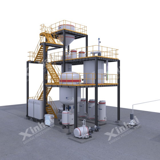 三层解吸电解系统 三层解吸电解系统