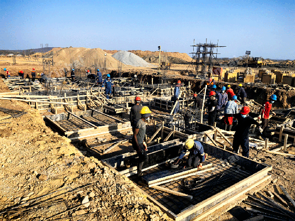 津巴布韦500t/d金矿项目土建施工 津巴布韦500t/d金矿项目土建施工